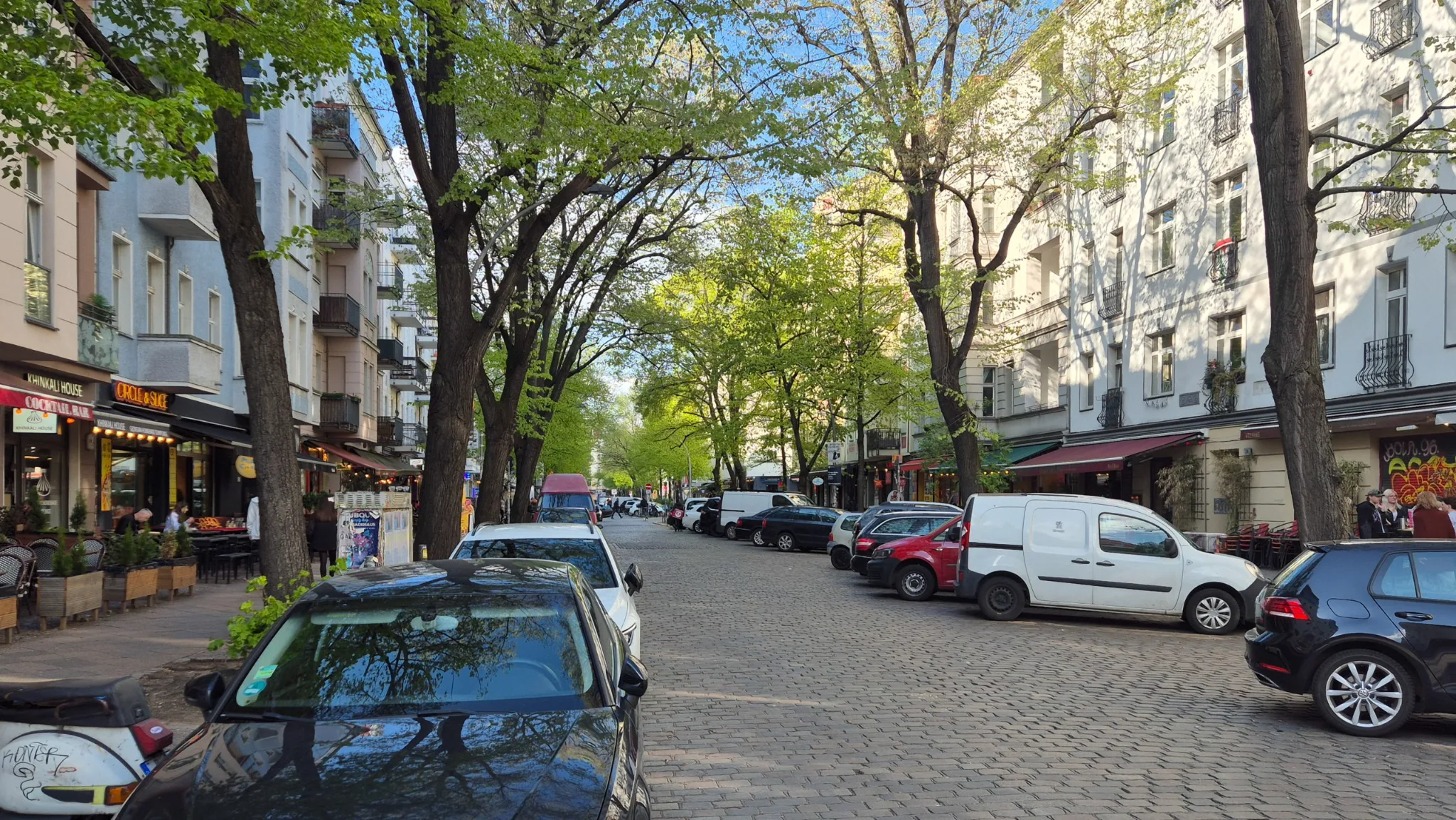 Simon-Dach-Kiez in Berlin Friedrichshain