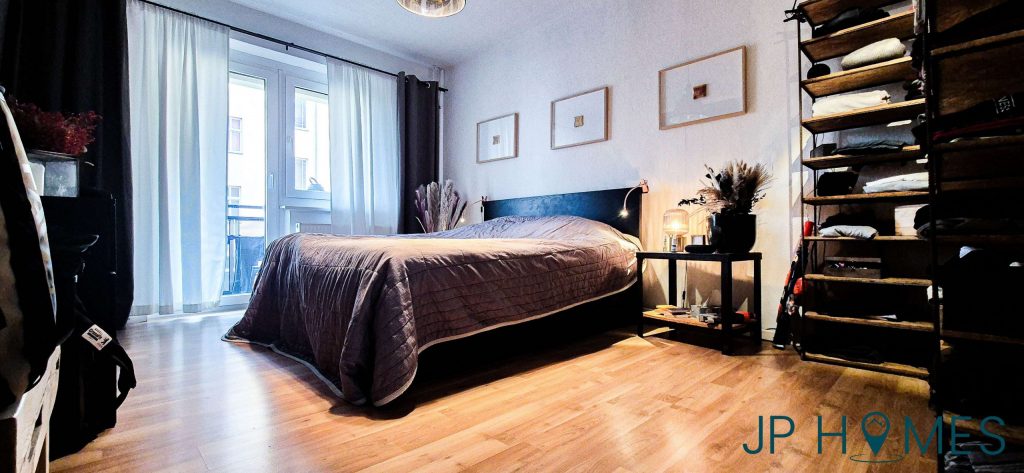 vermietete 2-Zimmer-Wohnung mit Balkon im Rudolfkiez
