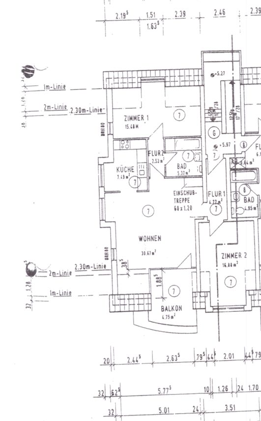 Wohnen auf 2 Ebenen: 4 Räume | 87,94 m² Wohnfläche + 31,67 m² ausgebaute Nutzfläche