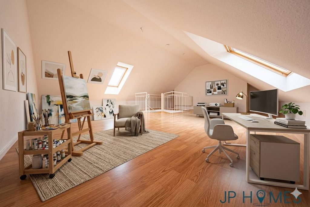 Wohnen mit Atelierflair – Maisonettewohnung in Wassernähe zum Zeuthener See