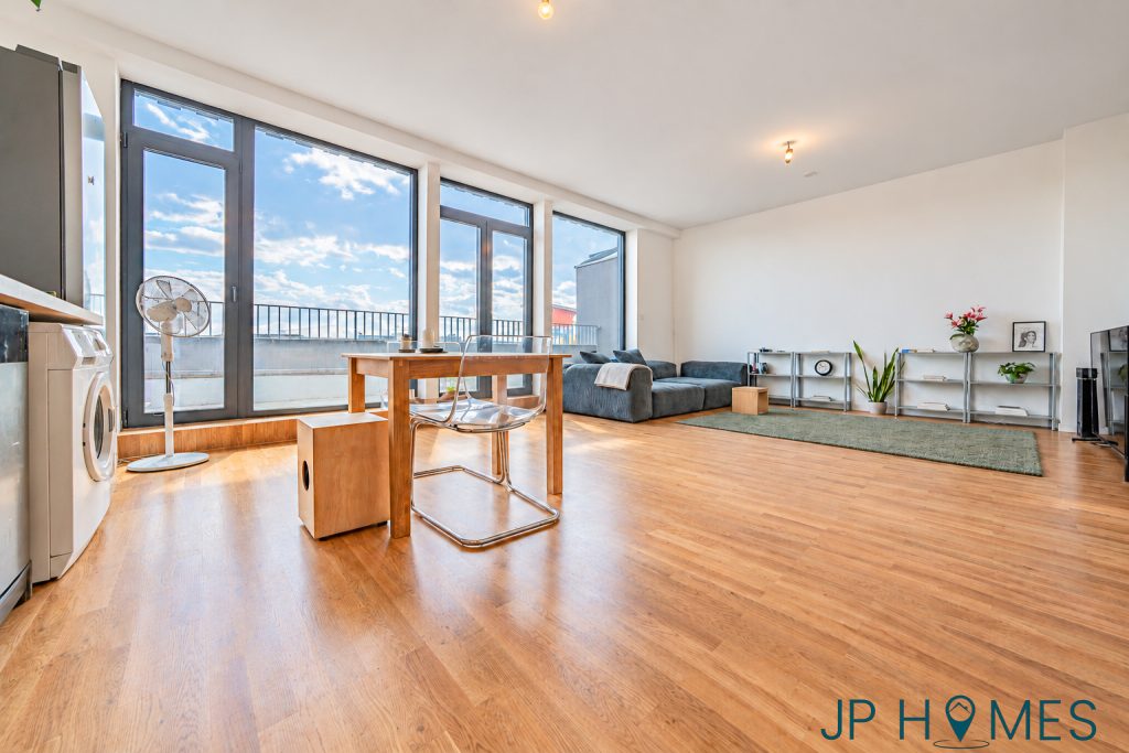 Exklusive 2-Zimmer-Penthouse-Wohnung mit Südterrasse (KfW 55, Baujahr 2026)