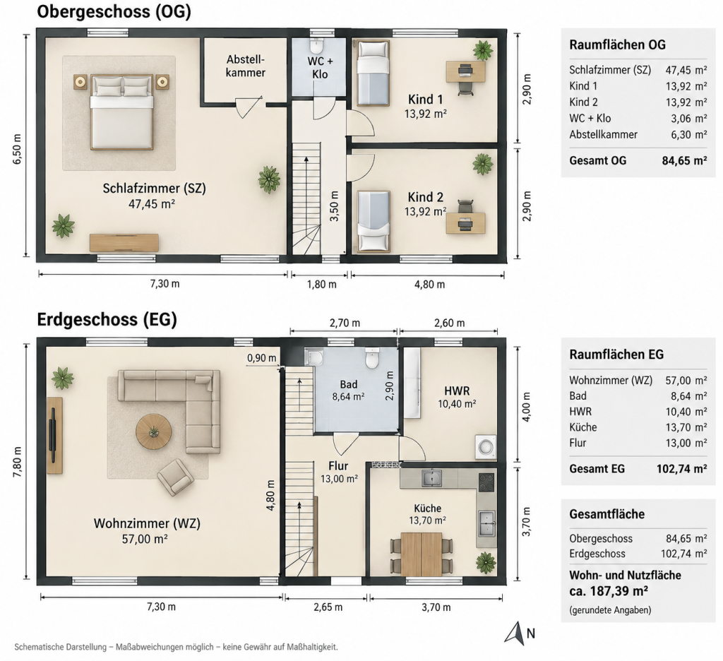 Großzügiges Einfamilienhaus auf ca. 4.800 m² Grundstück